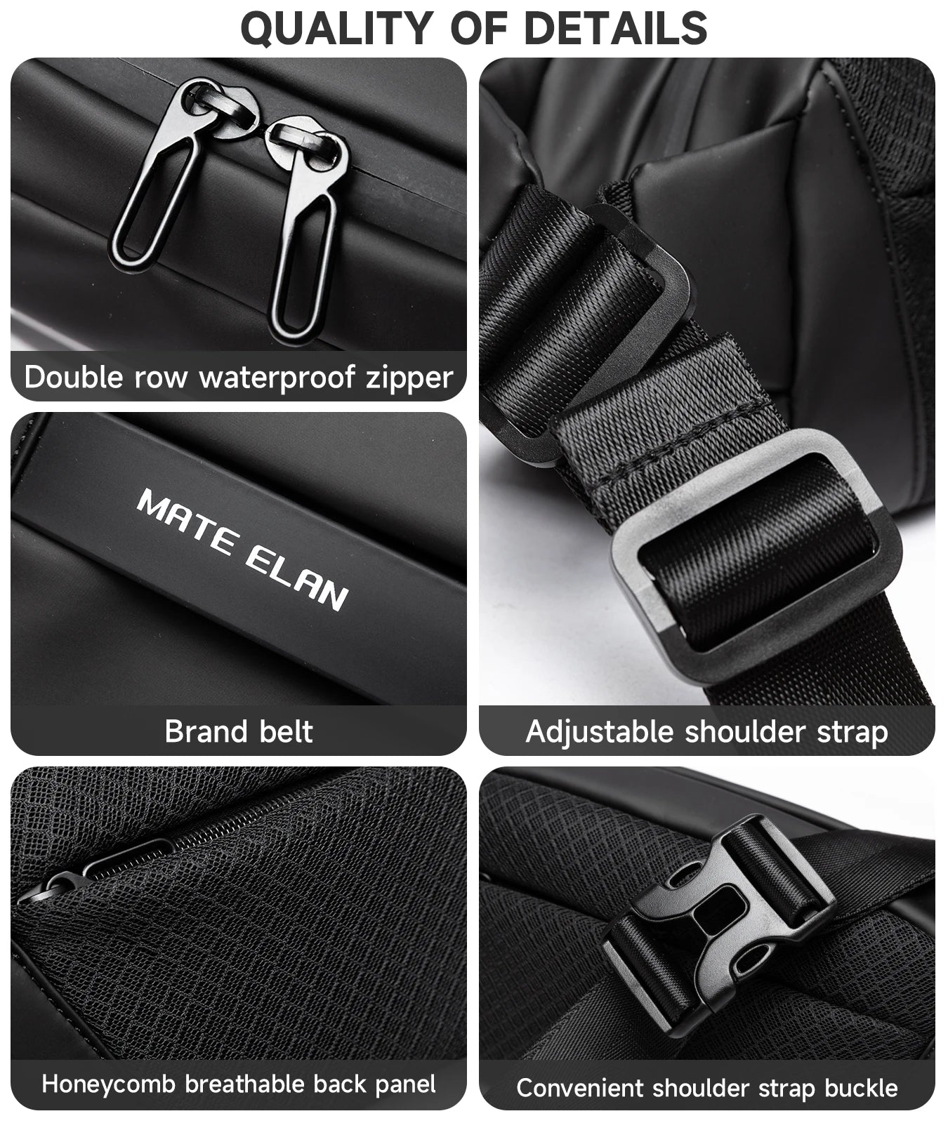 UrbanFlex Waterproof Chest Bag