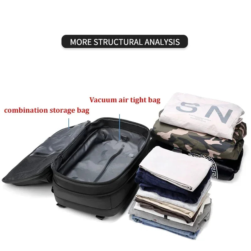 Vacuum Compression Travel Backpack