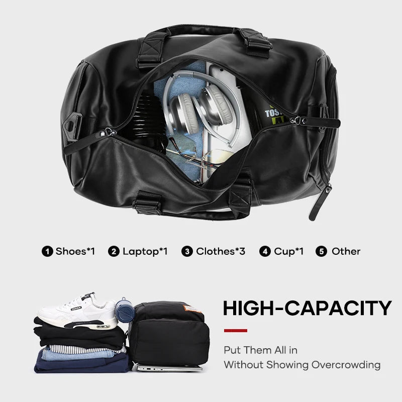 Soft Travel and Training Bag with Shoe Compartment