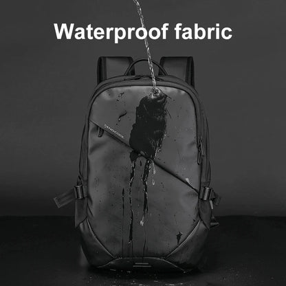 Business Backpack with USB Port – Waterproof 15.6” Laptop