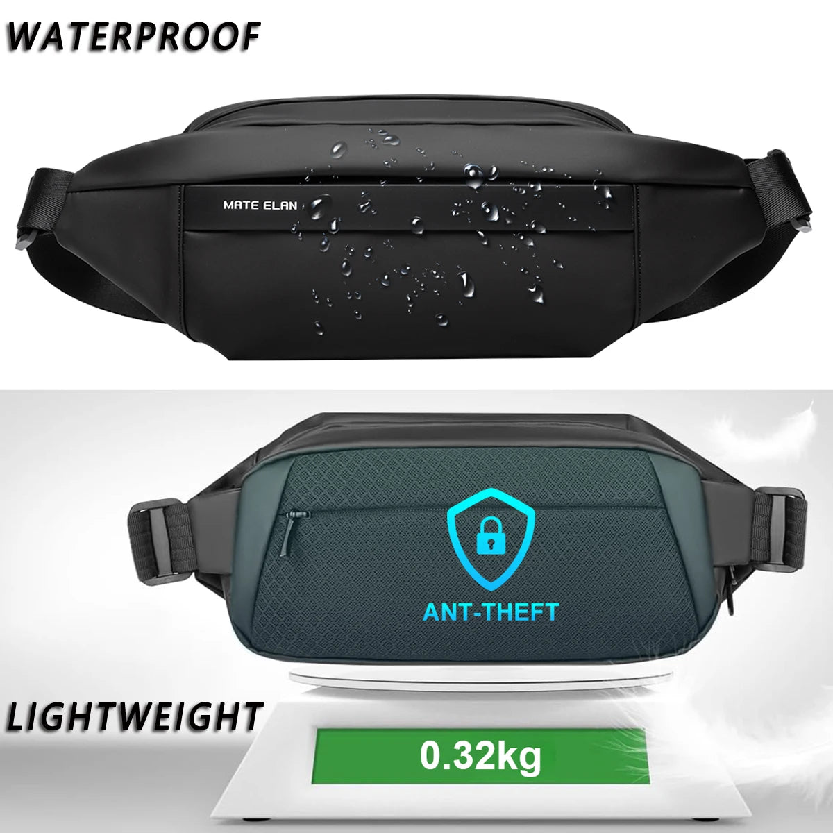 UrbanFlex Waterproof Chest Bag