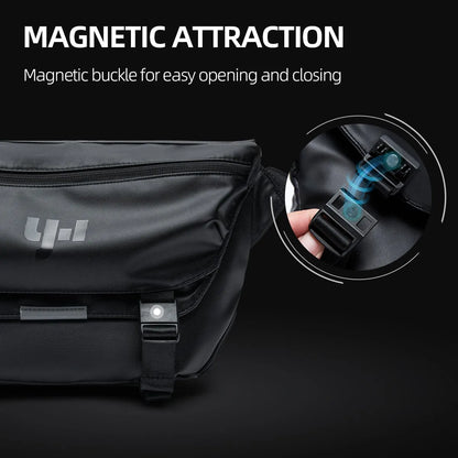 CycloGuard Waterproof Sling Bag: Anti-Theft Camera & iPad Crossbody