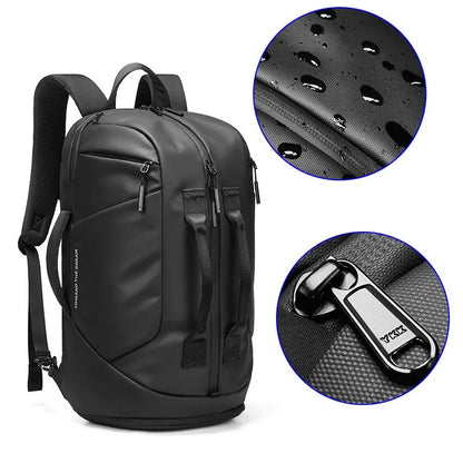 Backpack-Duffel with Shoe Compartment